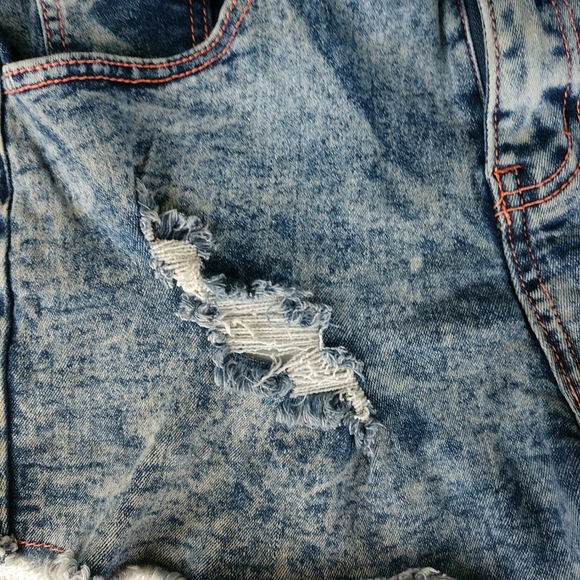 💕Distressed Girls 🧑 Shorts 🆒American Quality Denim - Picture 7 of 11